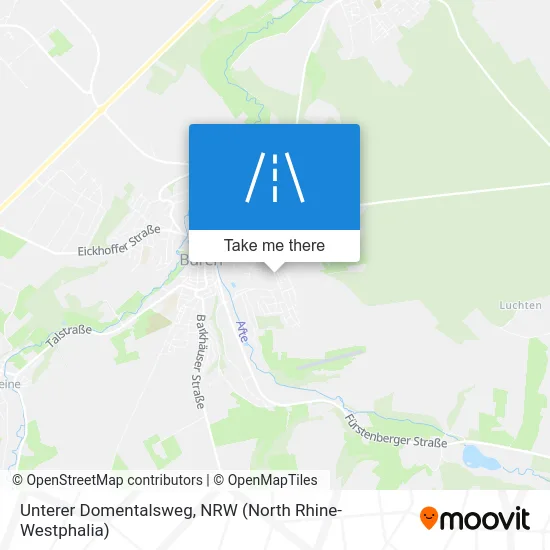 Unterer Domentalsweg map