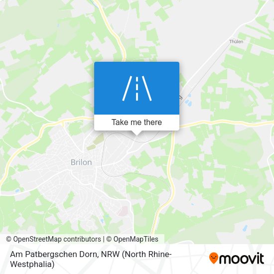 Am Patbergschen Dorn map