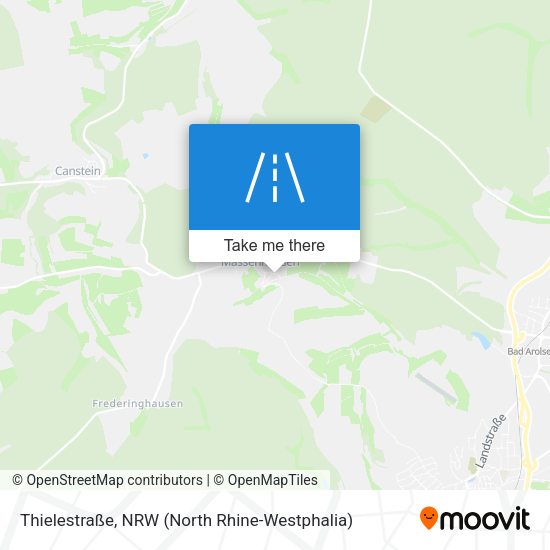 Thielestraße map