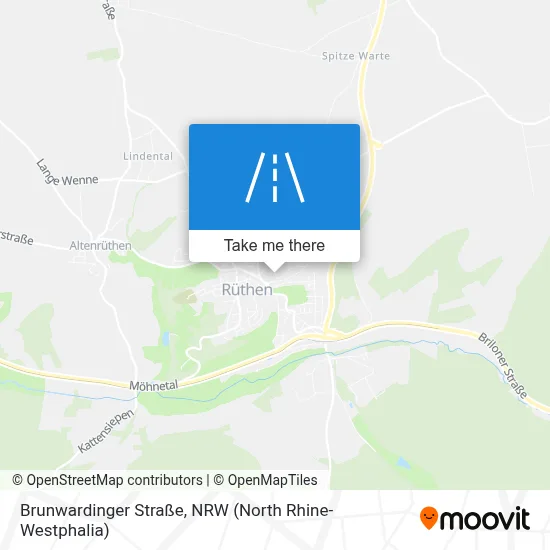 Brunwardinger Straße map