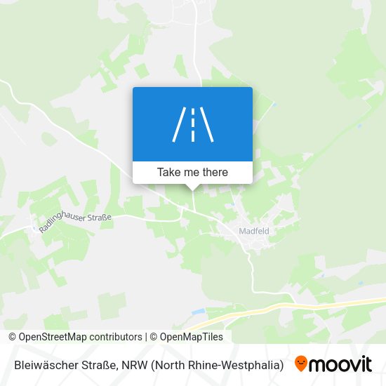 Bleiwäscher Straße map