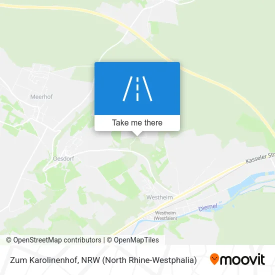 Карта Zum Karolinenhof