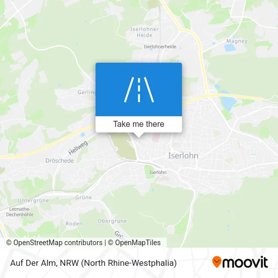 Карта Auf Der Alm