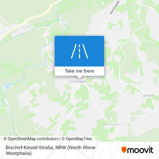 Bischof-Kinold-Straße map