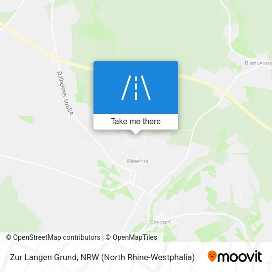 Карта Zur Langen Grund