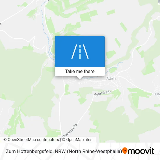 Карта Zum Hottenbergsfeld