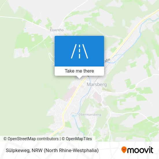 Карта Sülpkeweg