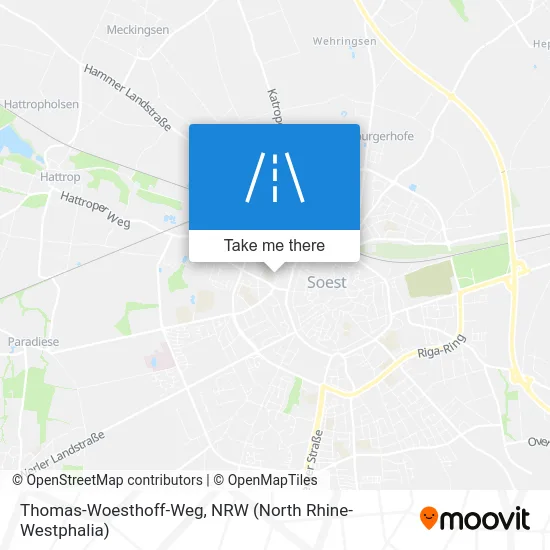 Карта Thomas-Woesthoff-Weg