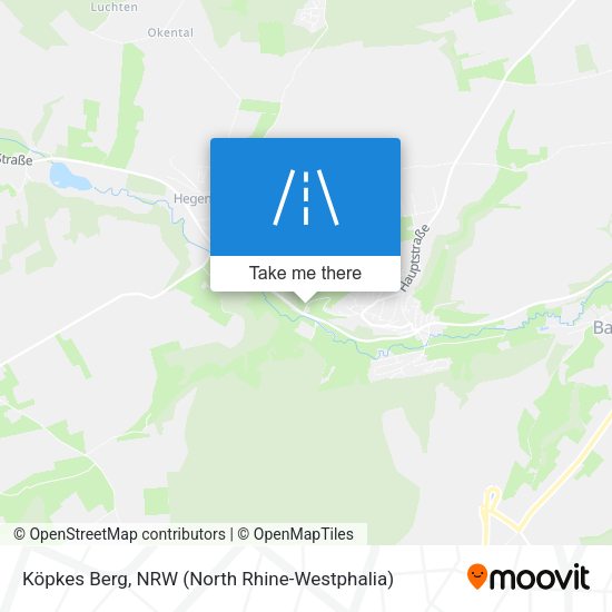 Köpkes Berg map