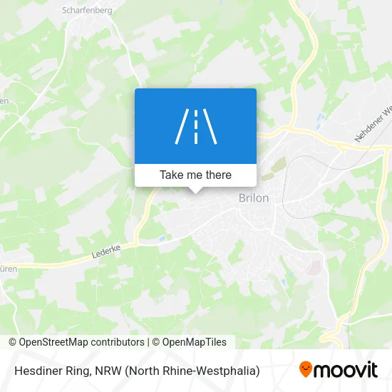 Карта Hesdiner Ring