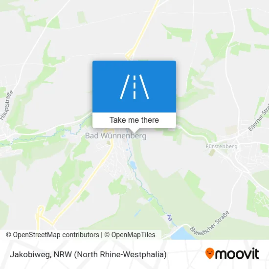 Jakobiweg map