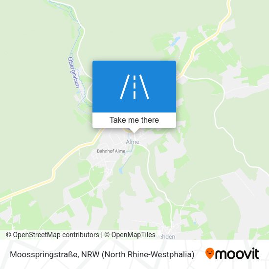 Moosspringstraße map