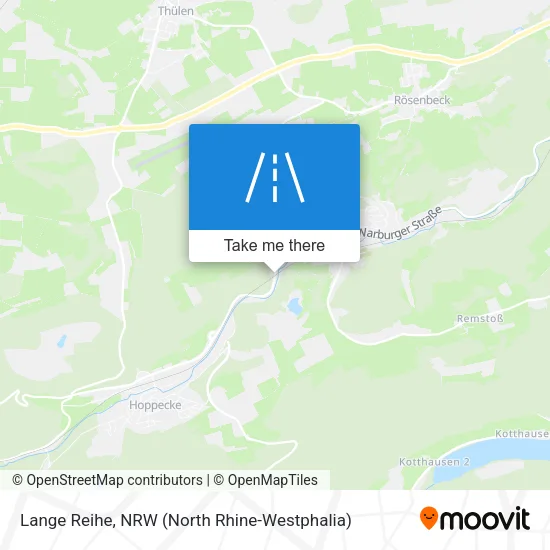 Карта Lange Reihe
