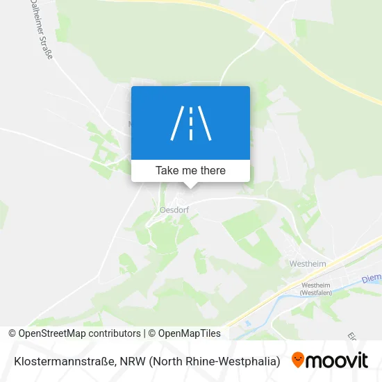 Карта Klostermannstraße