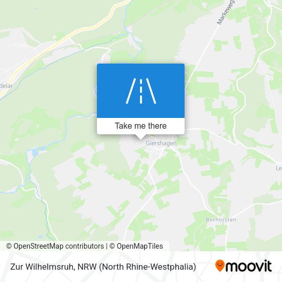 Zur Wilhelmsruh map