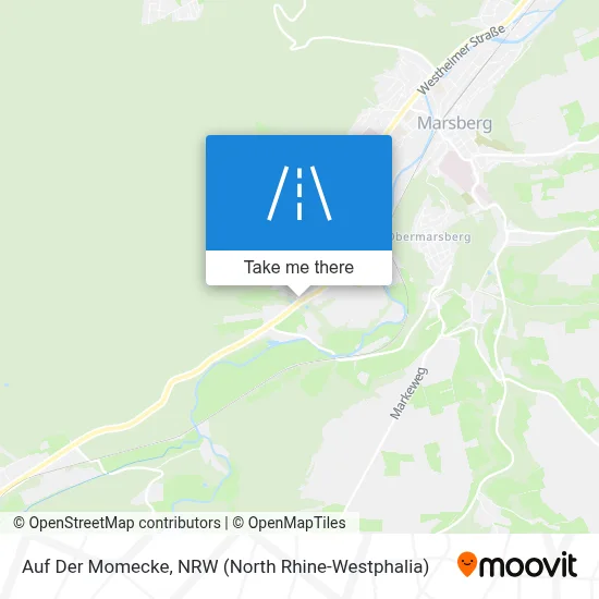 Auf Der Momecke map
