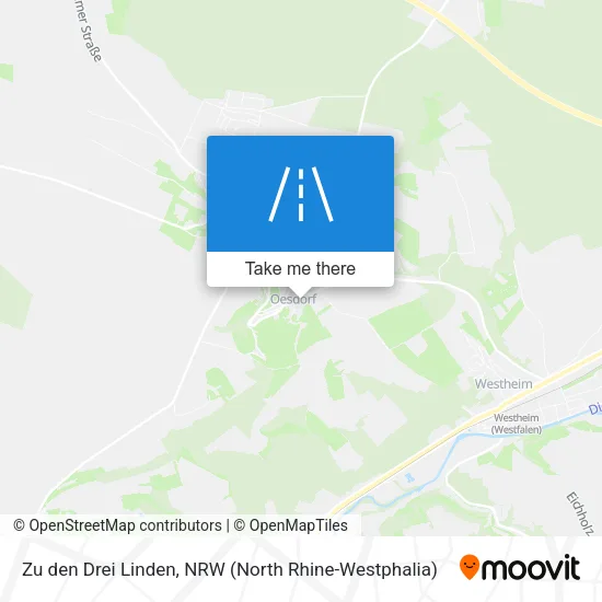 Карта Zu den Drei Linden