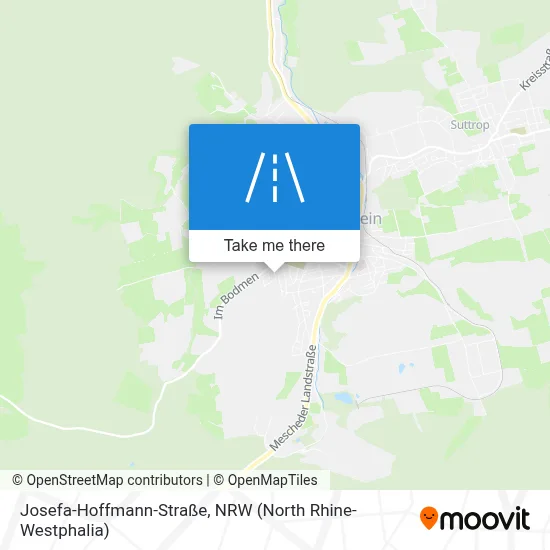 Josefa-Hoffmann-Straße map