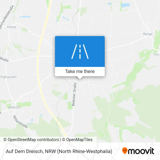 Карта Auf Dem Dreisch
