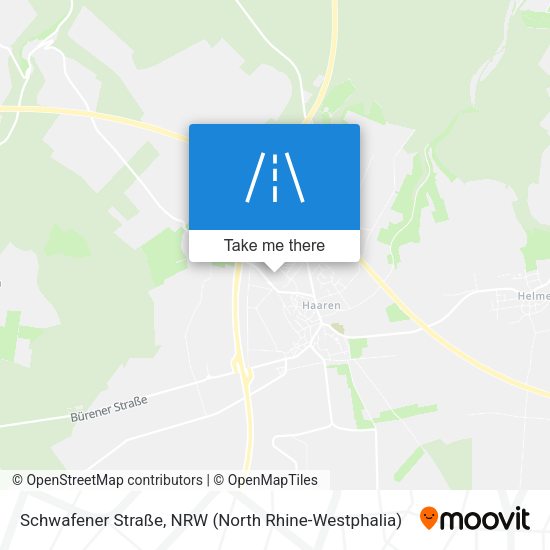 Schwafener Straße map