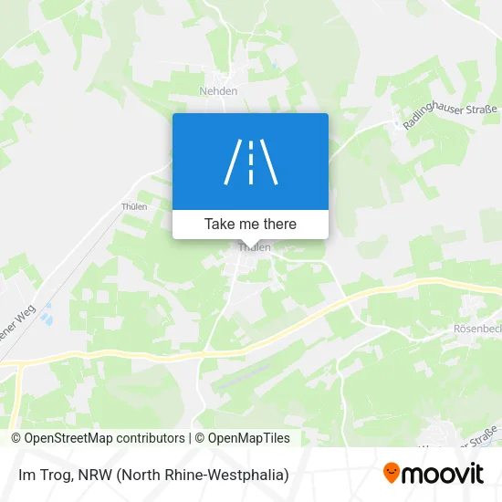 Карта Im Trog