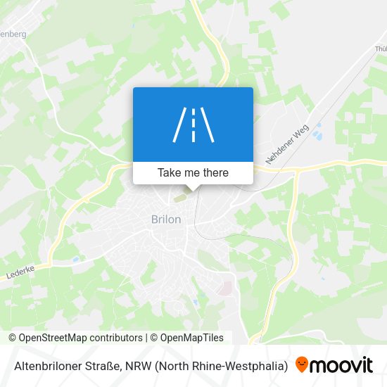Altenbriloner Straße map