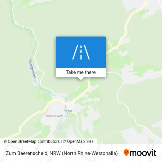Zum Beerenscheid map