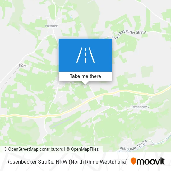 Rösenbecker Straße map