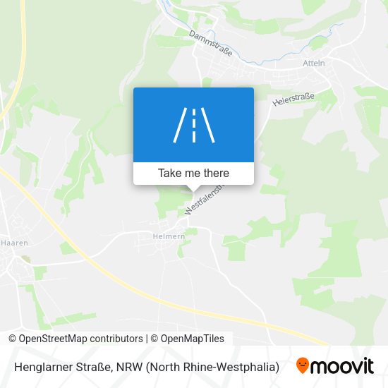Henglarner Straße map