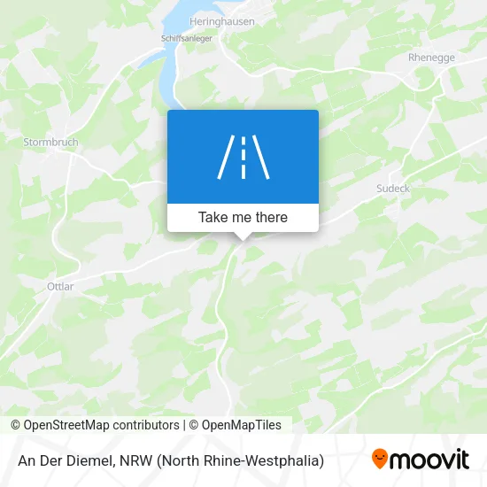 Карта An Der Diemel