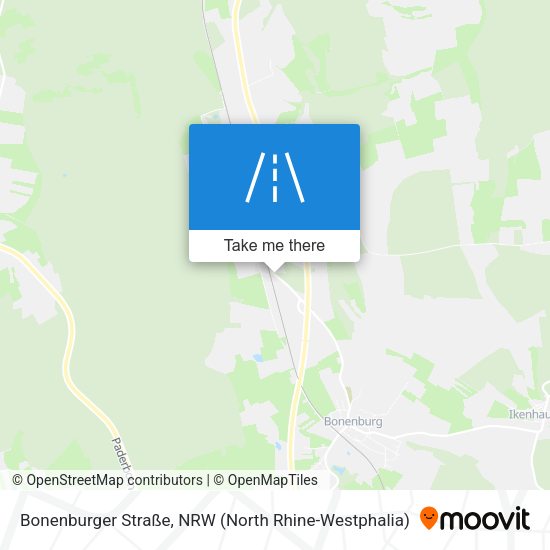 Bonenburger Straße map