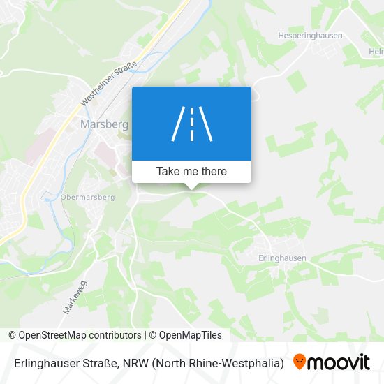 Erlinghauser Straße map