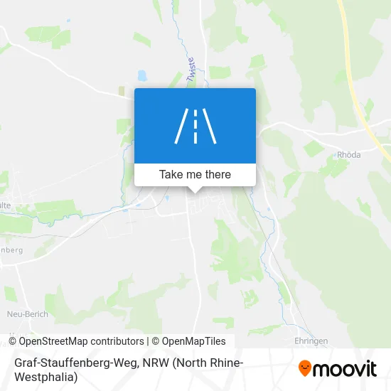 Graf-Stauffenberg-Weg map