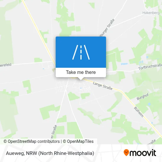 Aueweg map