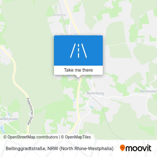 Bellinggradtstraße map