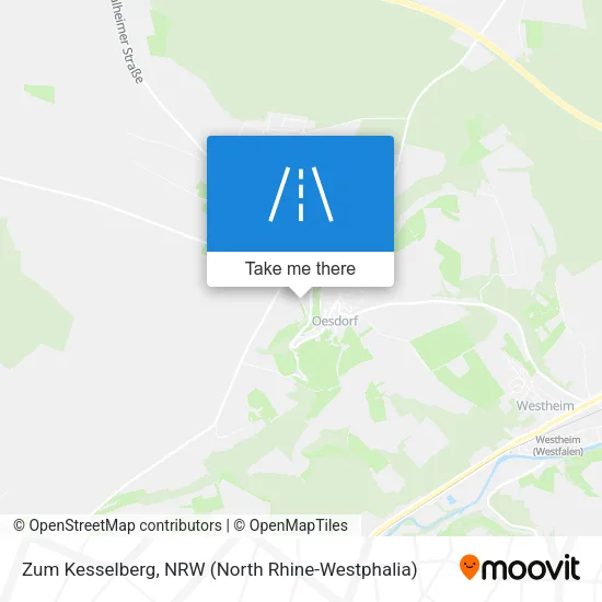 Карта Zum Kesselberg