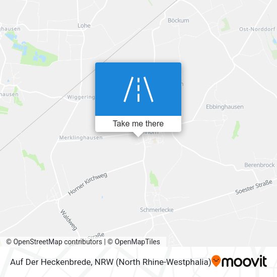 Auf Der Heckenbrede map