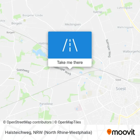 Карта Halsteichweg