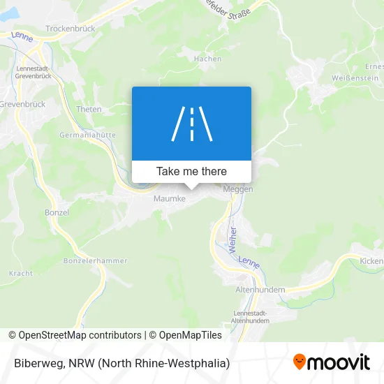 Карта Biberweg