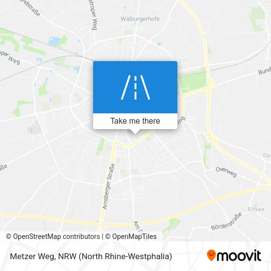 Карта Metzer Weg