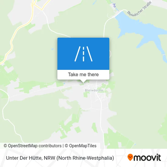 Unter Der Hütte map