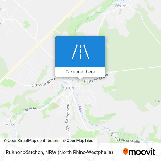 Ruhnenpöstchen map