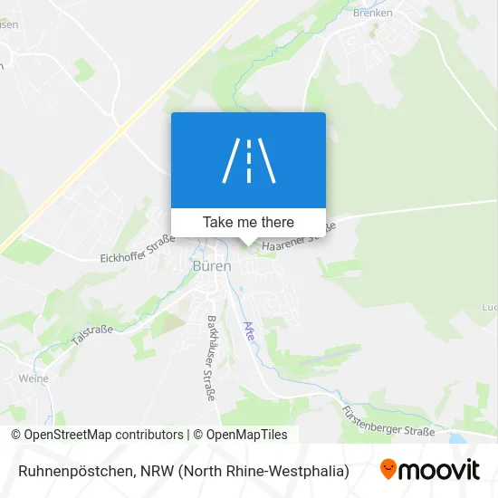 Ruhnenpöstchen map
