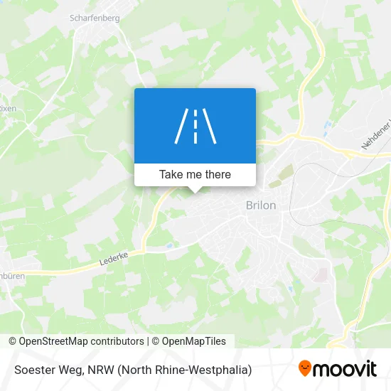 Карта Soester Weg