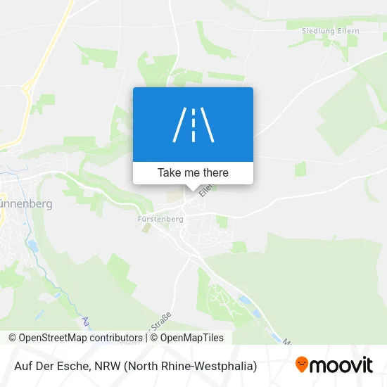 Карта Auf Der Esche