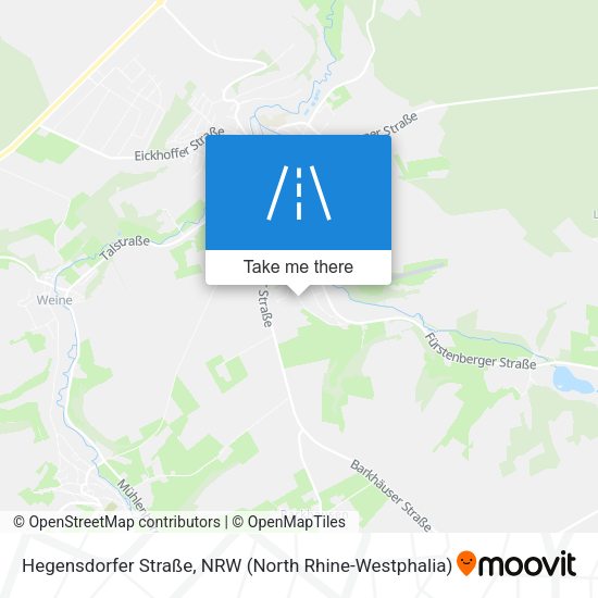 Hegensdorfer Straße map