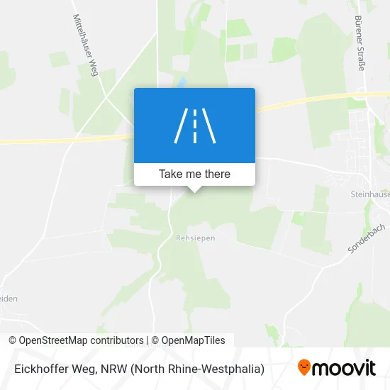 Карта Eickhoffer Weg