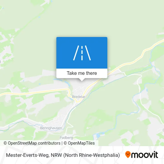 Mester-Everts-Weg map