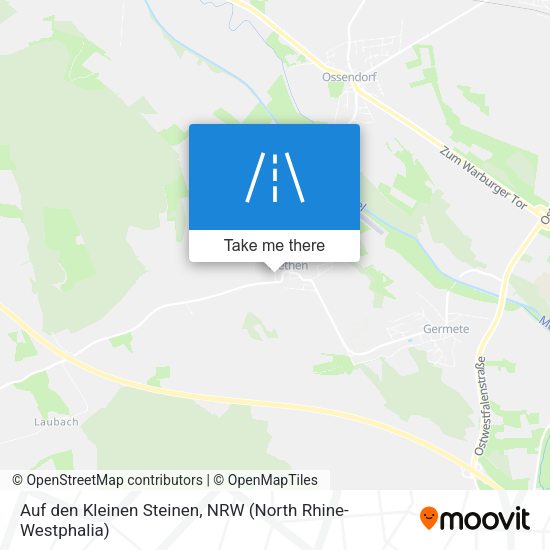 Auf den Kleinen Steinen map