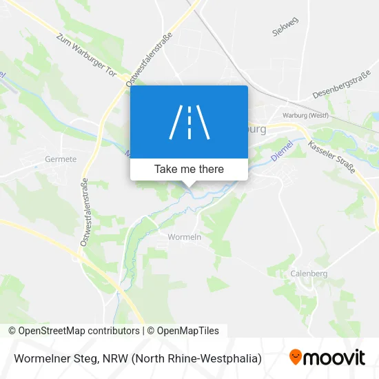 Карта Wormelner Steg